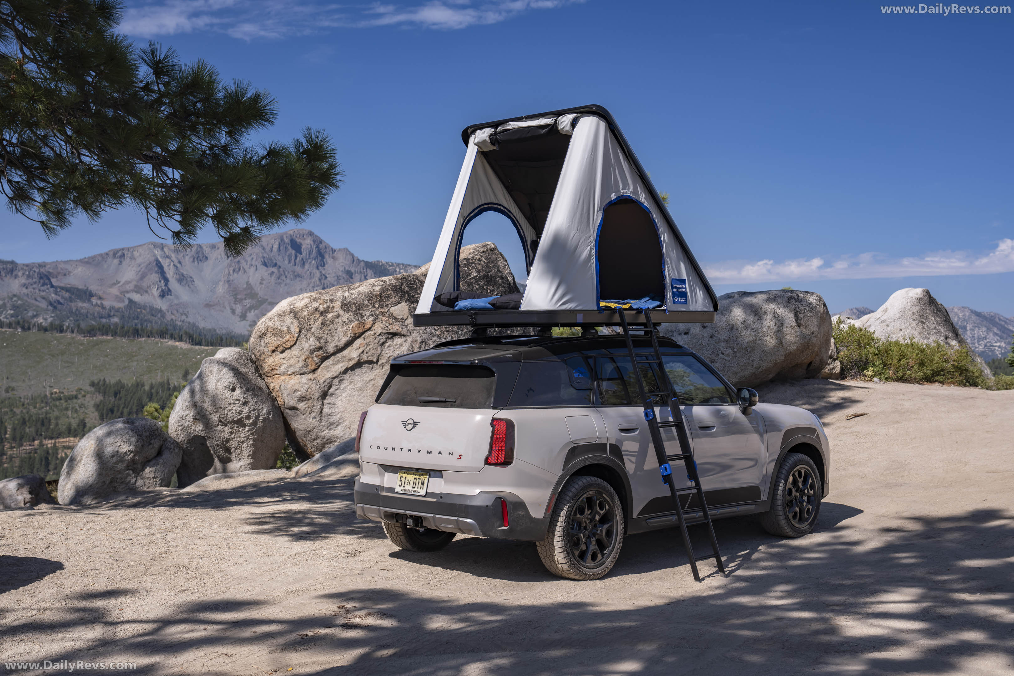 2026 MINI Countryman Untamed Edition Hideaway Grey Rear View