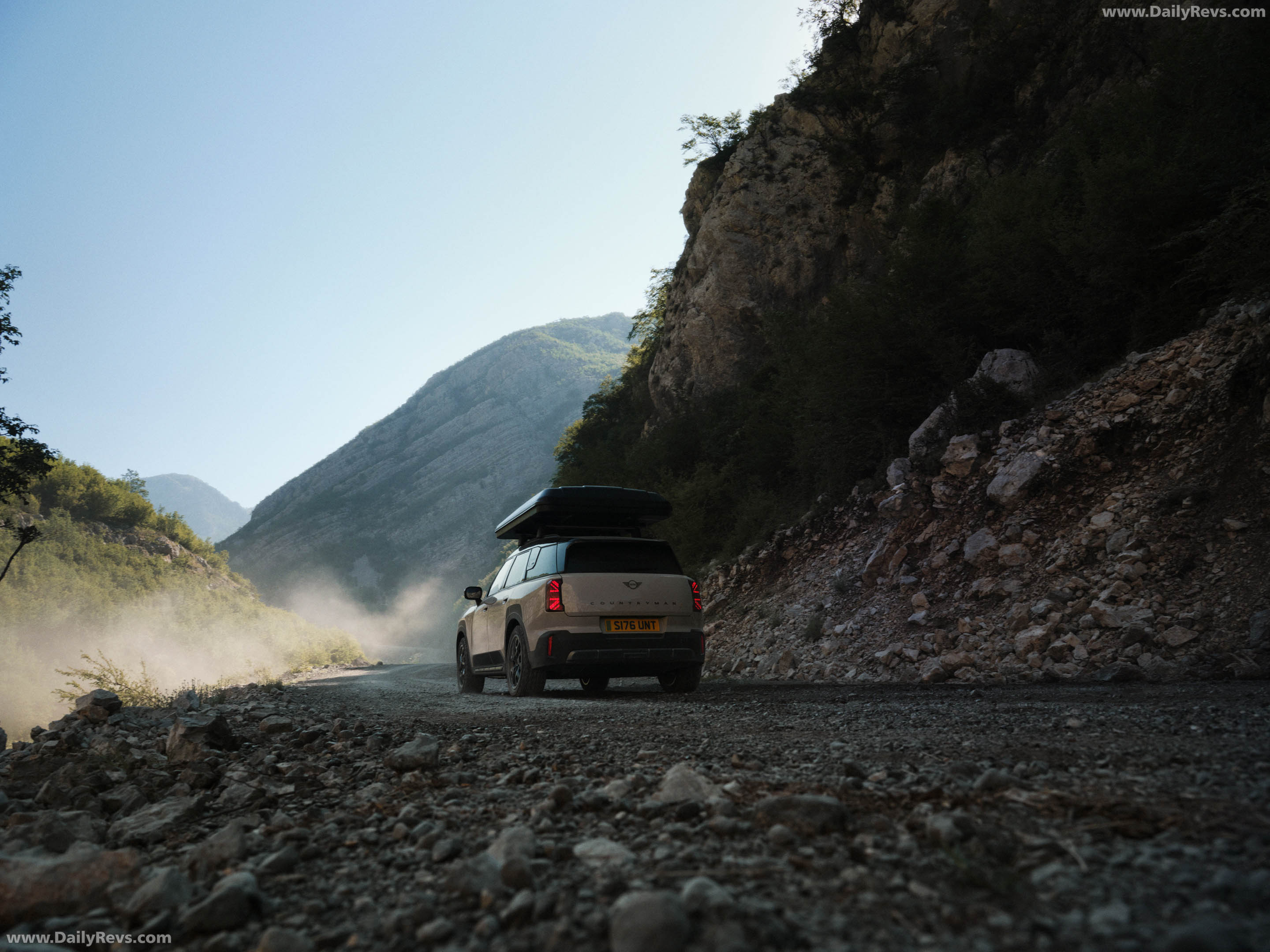 2026 MINI Countryman Untamed Edition Hideaway Grey Rear View