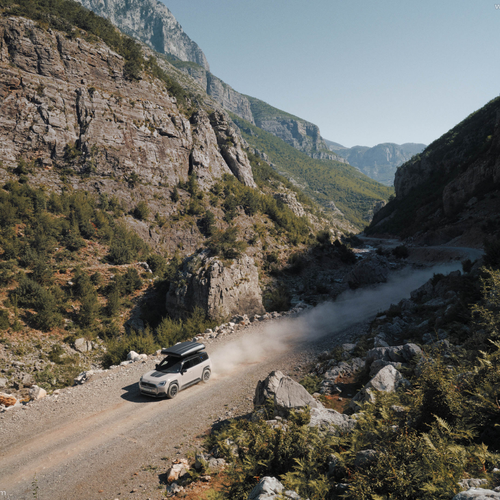 2026 MINI Countryman Untamed Edition Hideaway Grey Top View