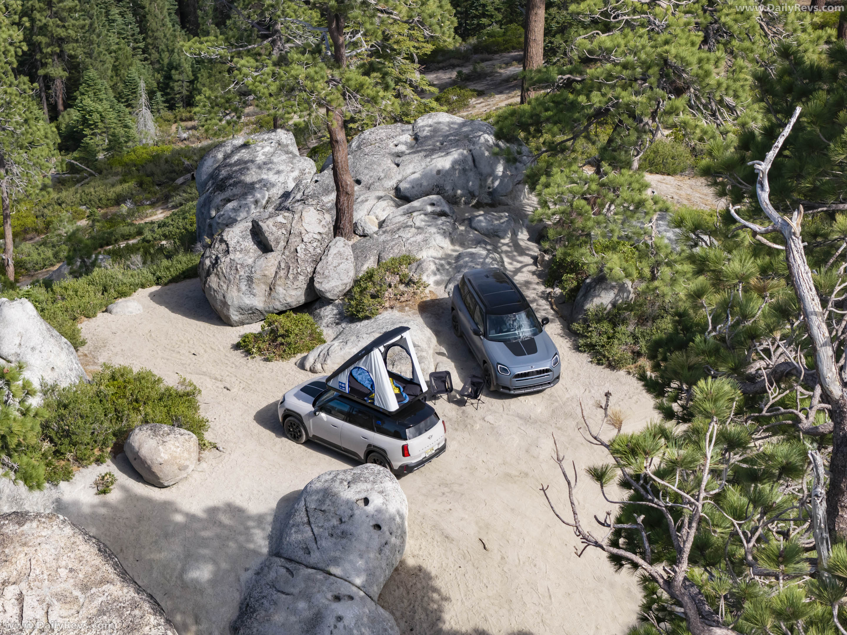 2026 MINI Countryman Untamed Edition Hideaway Grey Top View