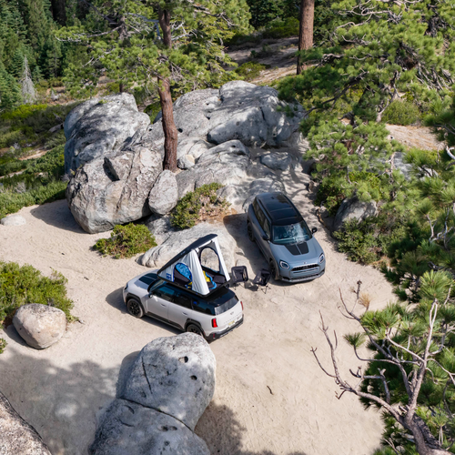 2026 MINI Countryman Untamed Edition Hideaway Grey Top View