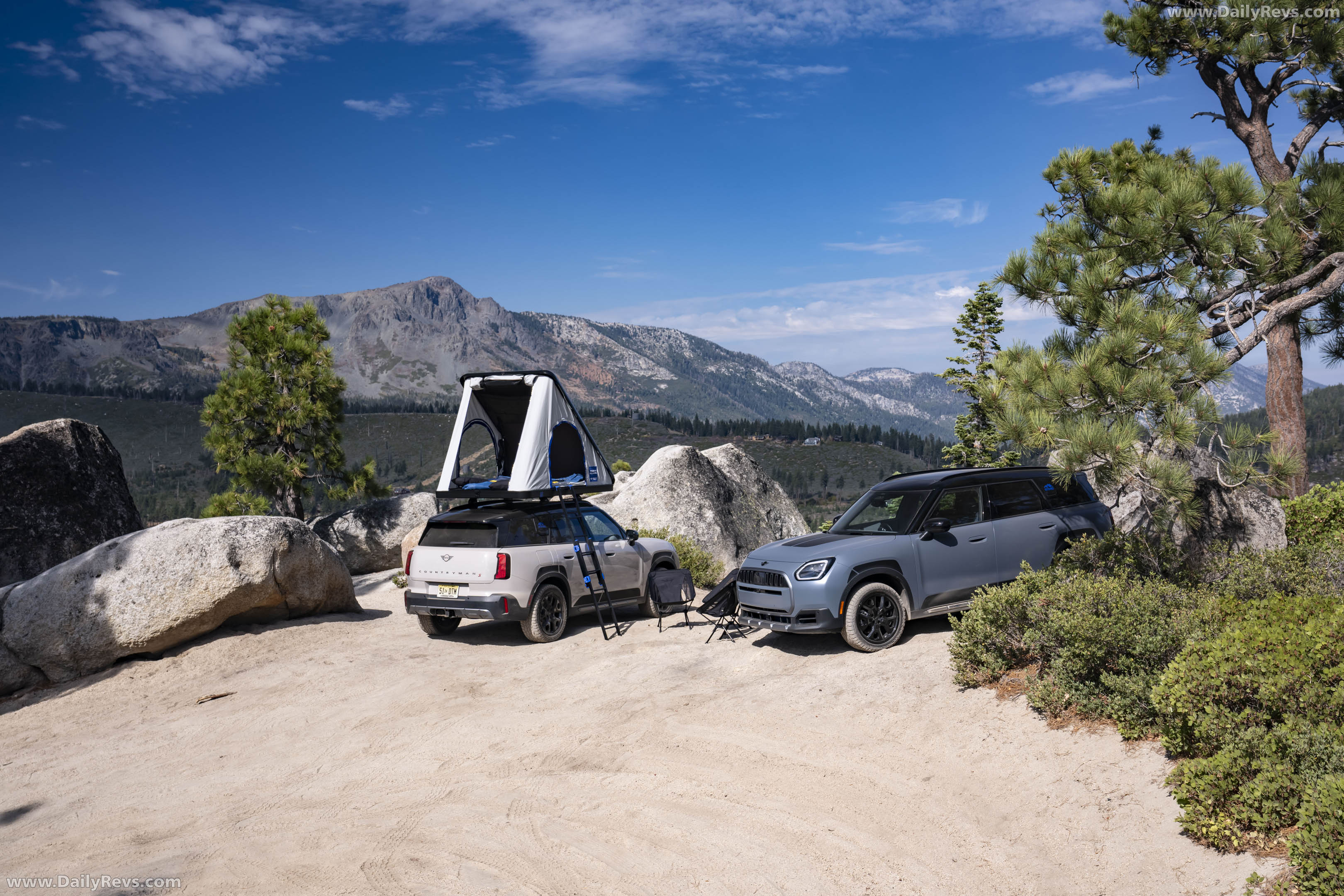 2026 MINI Countryman Untamed Edition Hideaway Grey Rear View