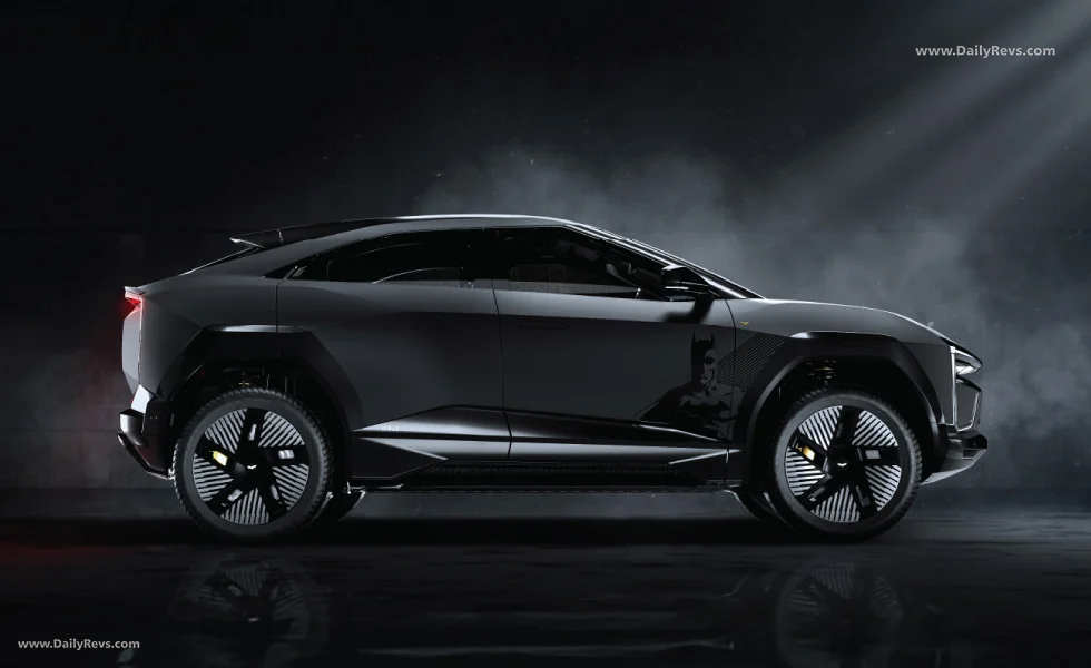 2025 Mahindra Motors BE 6e Batman Edition Side View