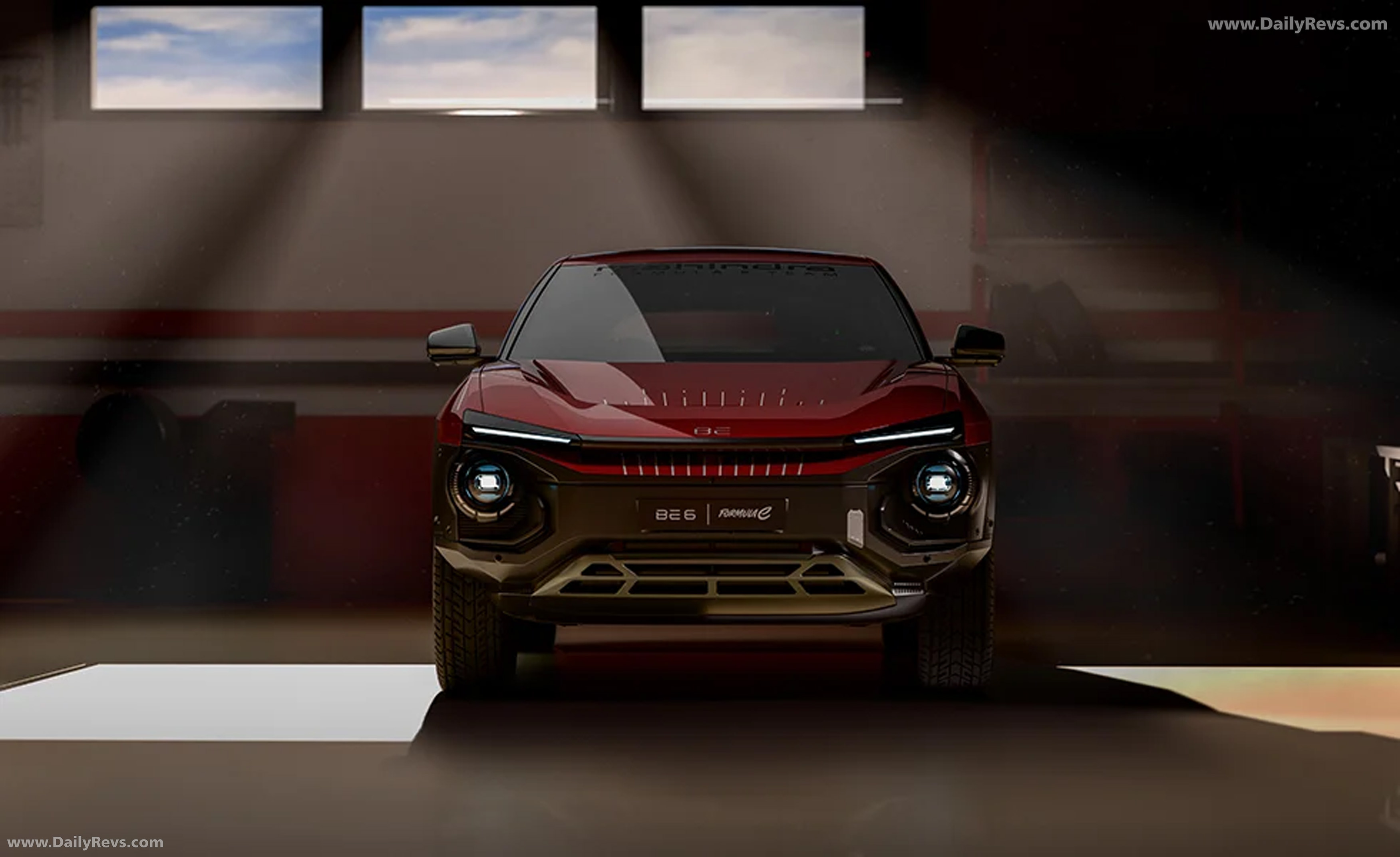 2026 Mahindra Motors BE 6 Formula E Front View
