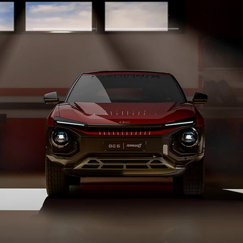2026 Mahindra Motors BE 6 Formula E Front View