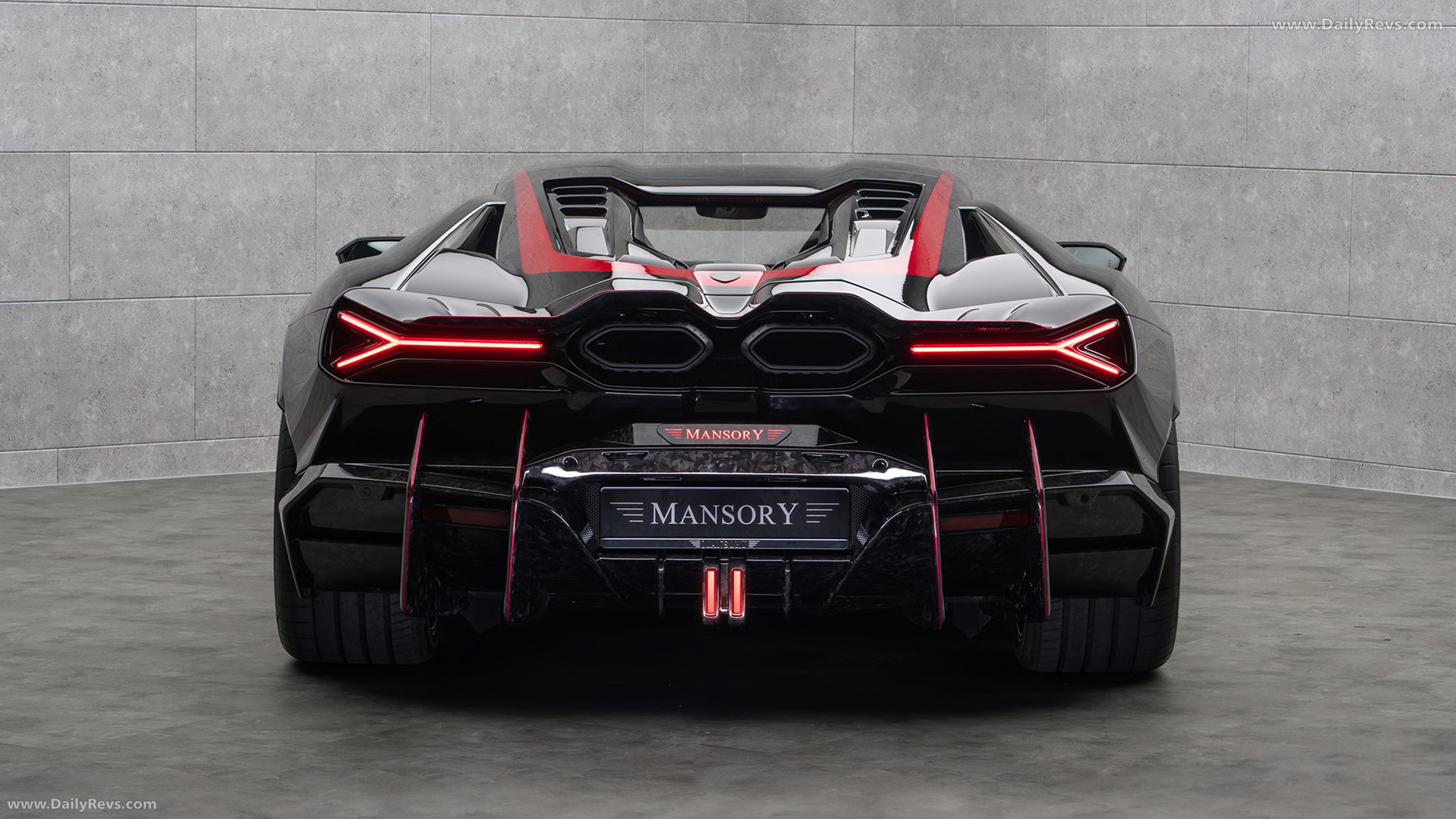 2025 Mansory Initiate For Esteban Ocon Rear View