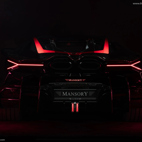 2025 Mansory Initiate For Esteban Ocon Rear View