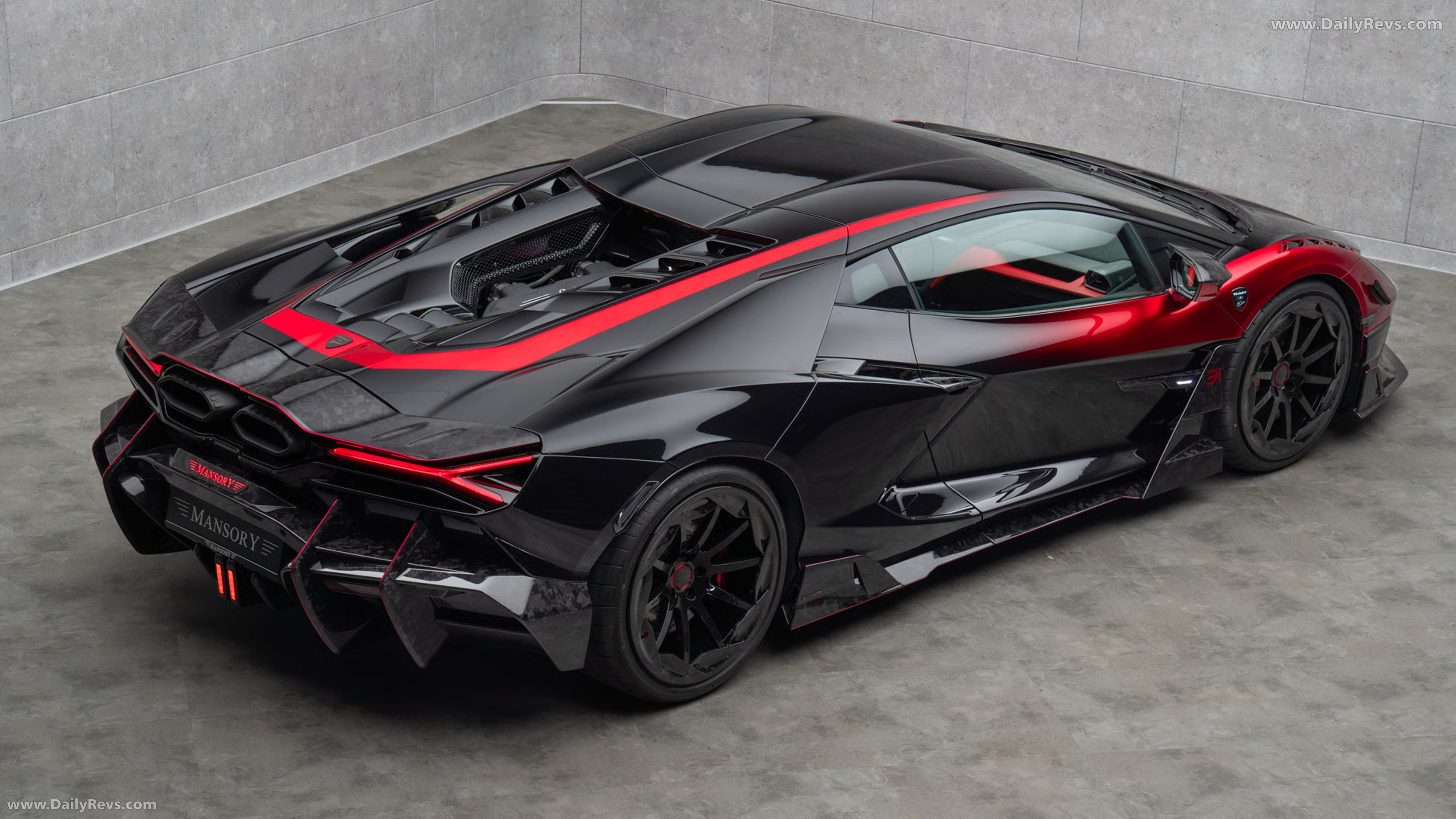 2025 Mansory Initiate For Esteban Ocon Top View