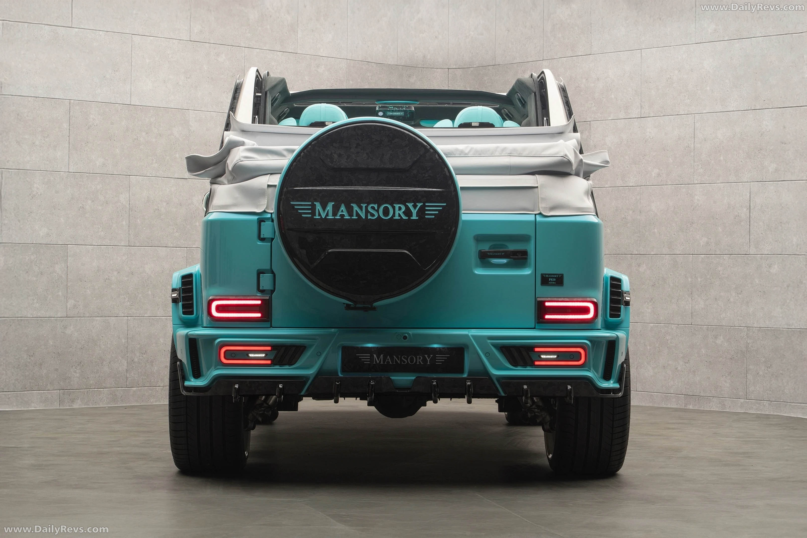 2026 Mansory Azura Cabrio Rear View