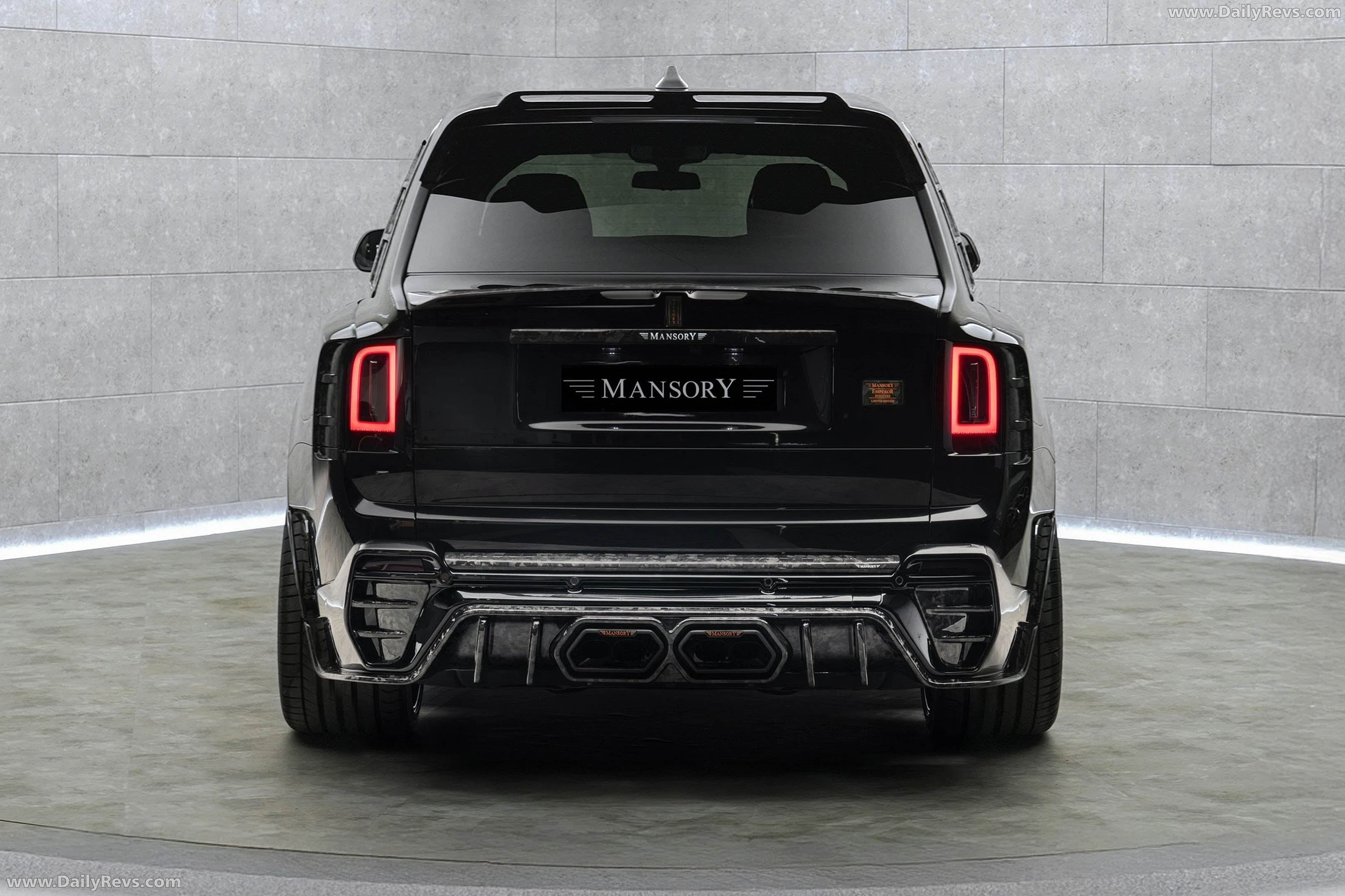 2026 Mansory Cullinan Series II Emperor Signature Rear View