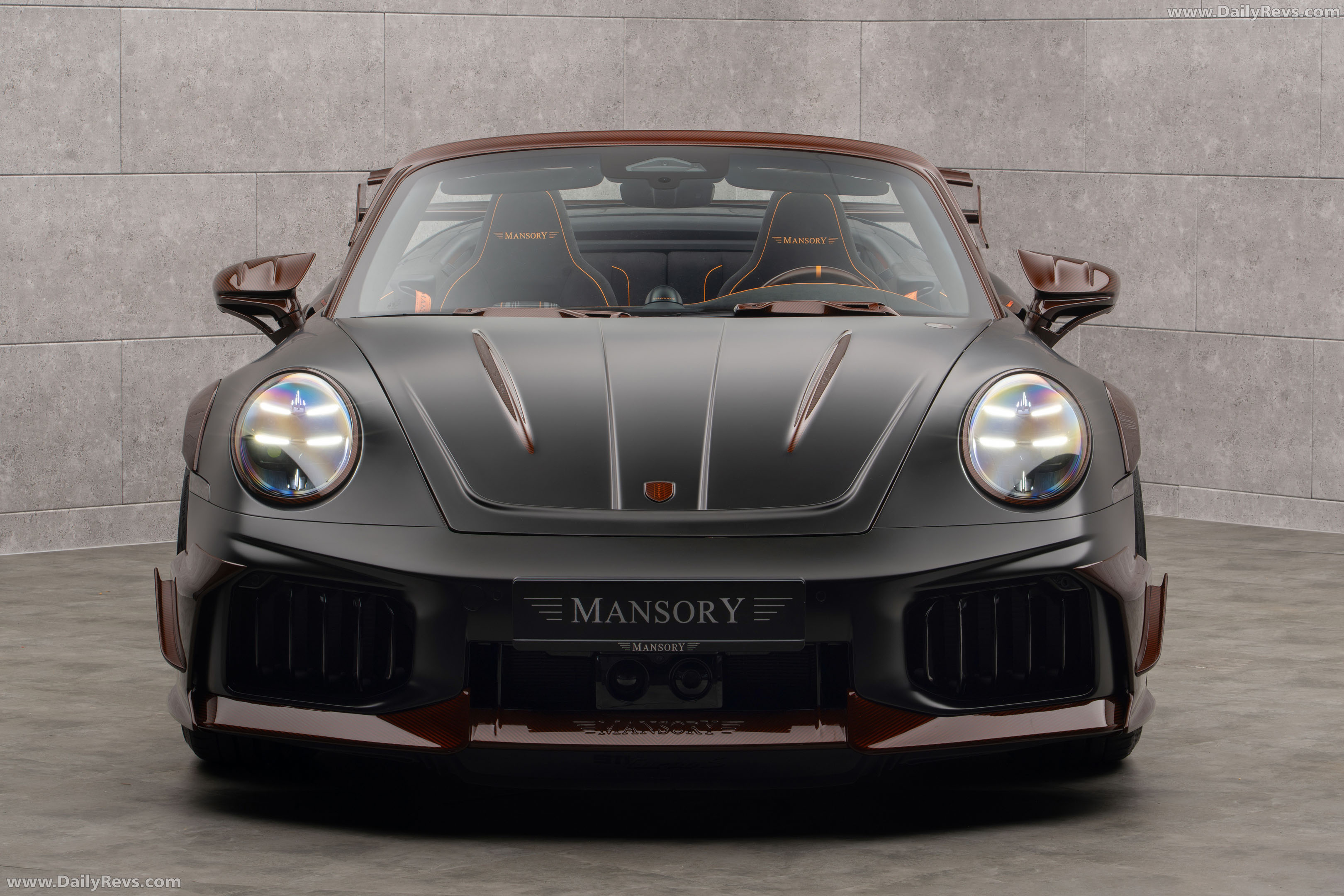 2026 Mansory 911 Turbo S Cabriolet Softkit 992 ll Front View
