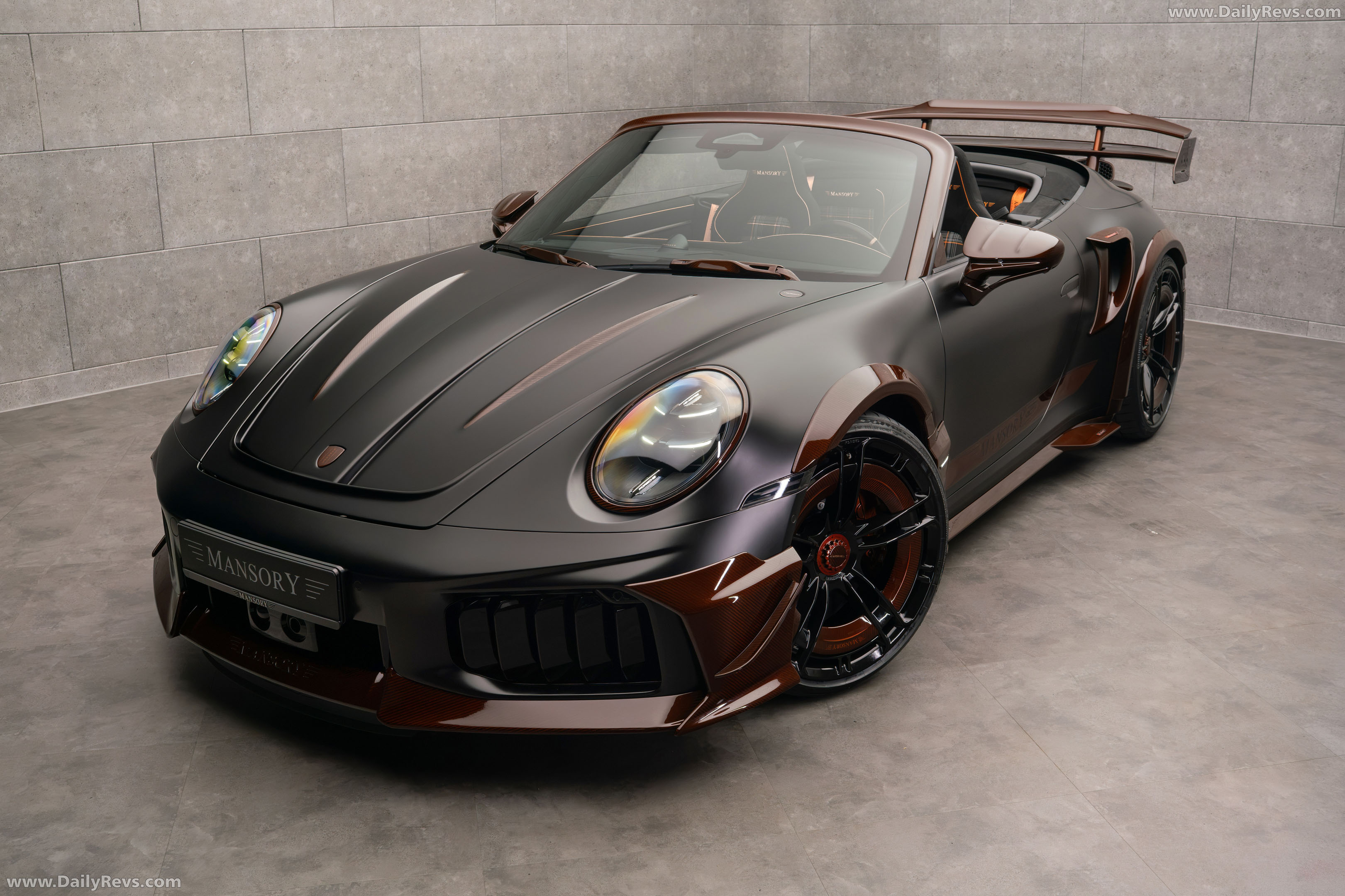 2026 Mansory 911 Turbo S Cabriolet Softkit 992 ll Front View