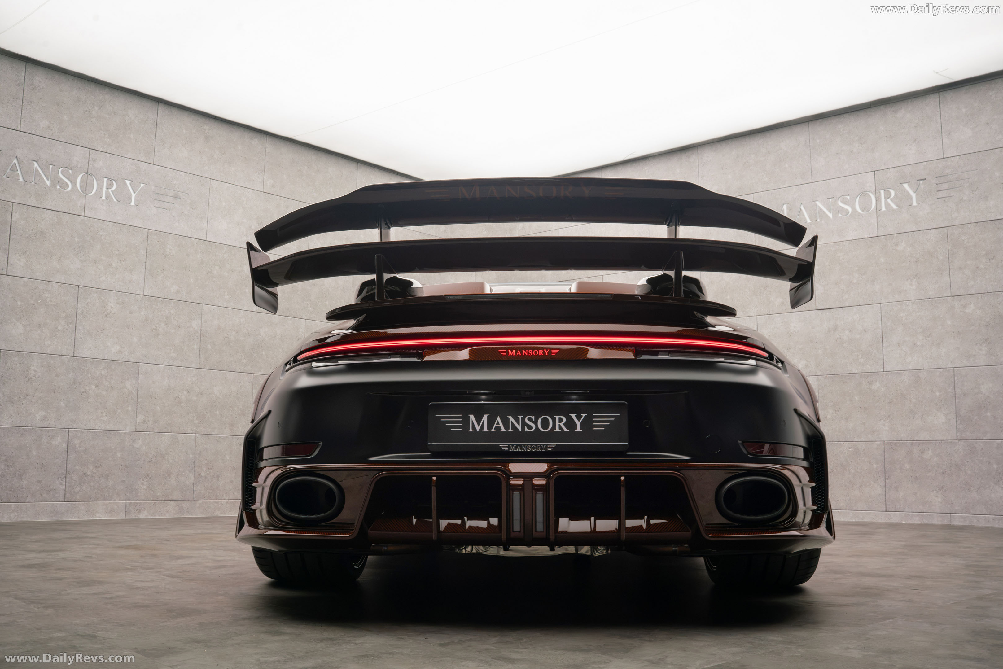 2026 Mansory 911 Turbo S Cabriolet Softkit 992 ll Rear View