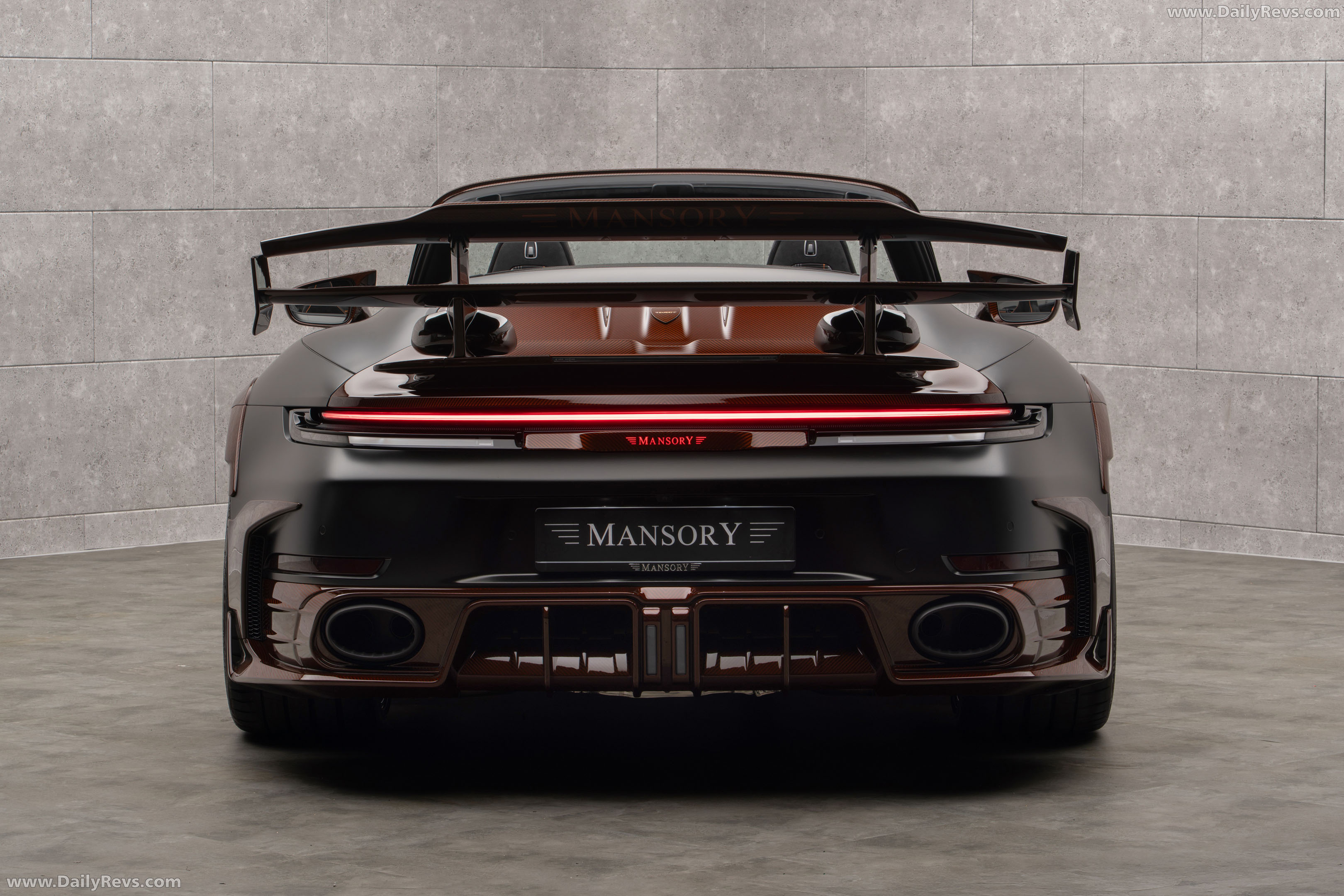 2026 Mansory 911 Turbo S Cabriolet Softkit 992 ll Rear View