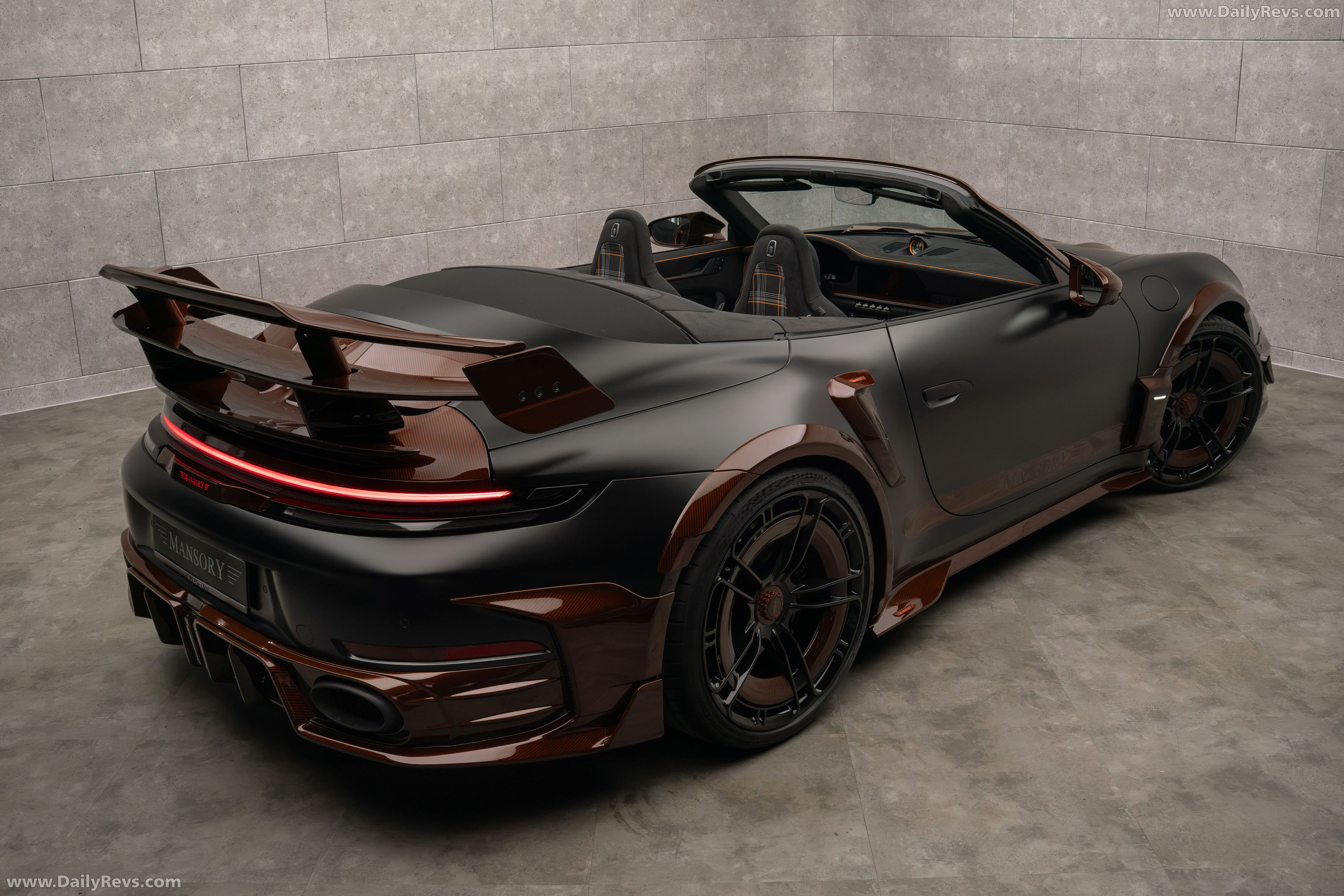 2026 Mansory 911 Turbo S Cabriolet Softkit 992 ll Rear View