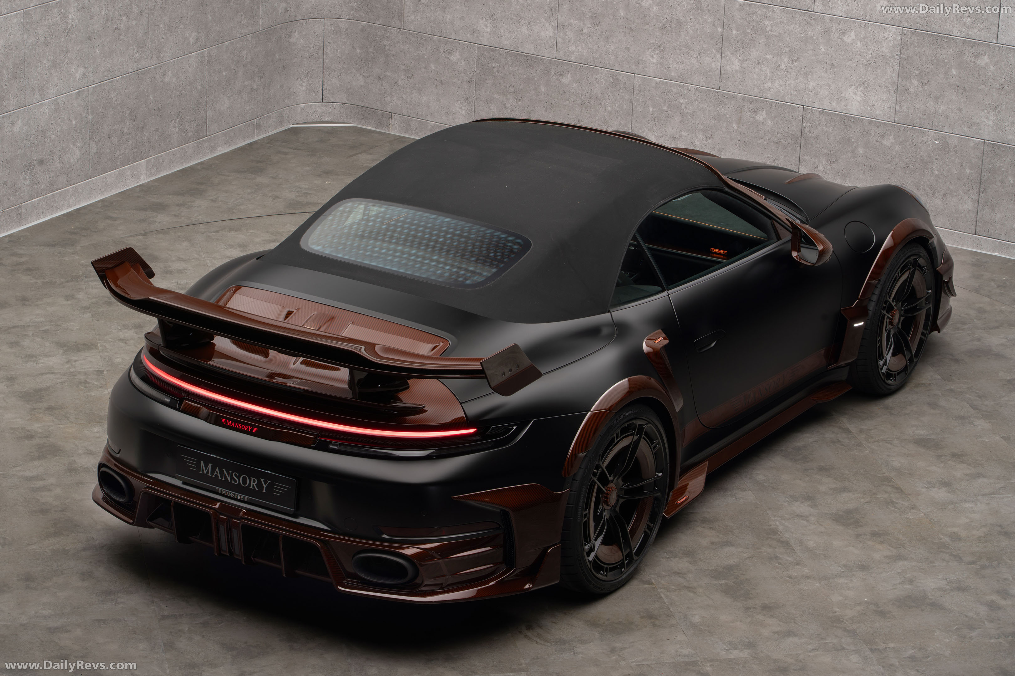 2026 Mansory 911 Turbo S Cabriolet Softkit 992 ll Rear View