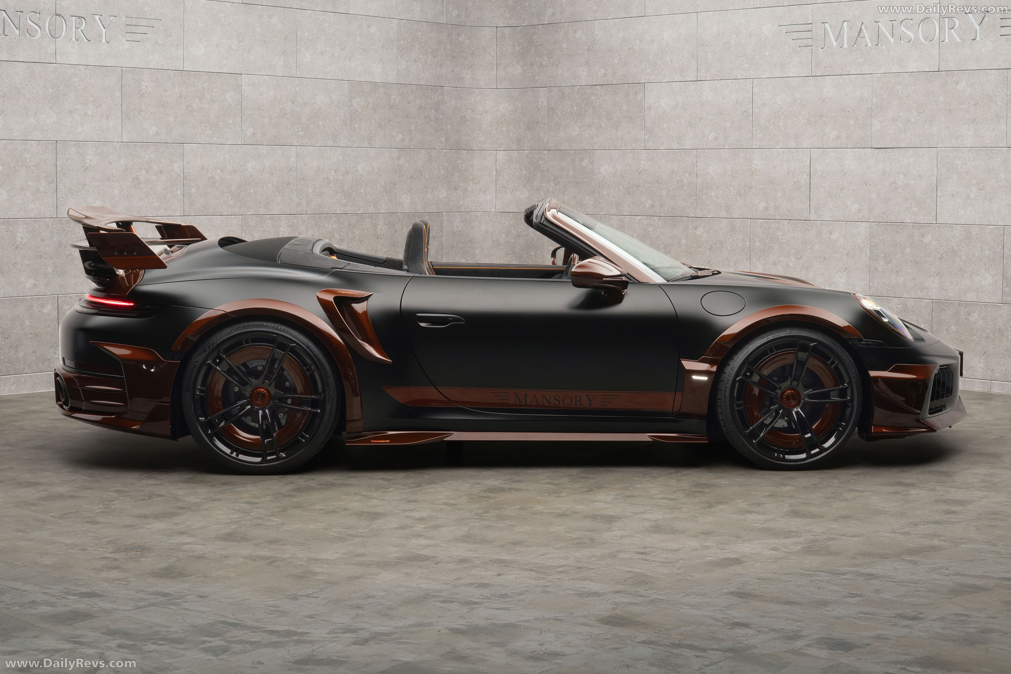 2026 Mansory 911 Turbo S Cabriolet Softkit 992 ll Side View