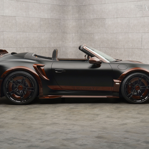 2026 Mansory 911 Turbo S Cabriolet Softkit 992 ll Side View