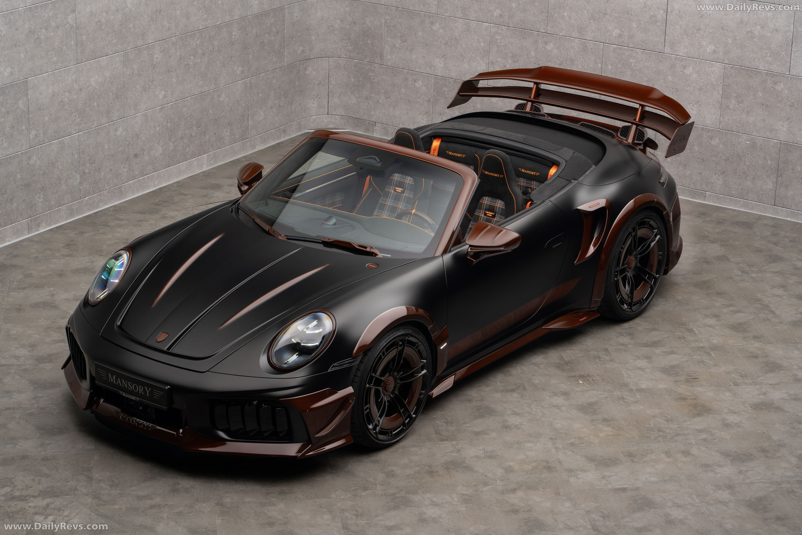 2026 Mansory 911 Turbo S Cabriolet Softkit 992 ll Top View