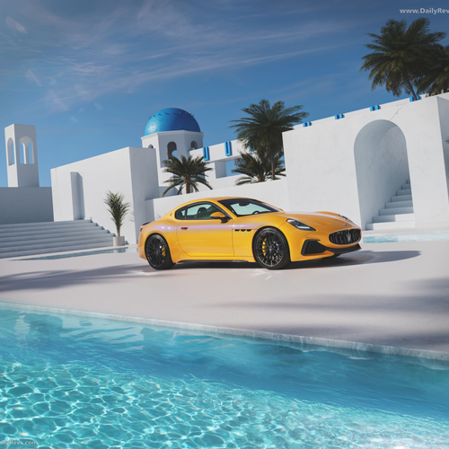 2025 Maserati GranTurismo Summer Collection Front View