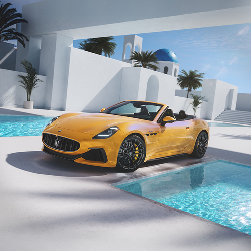 2025 Maserati GranCabrio Summer Collection Front View