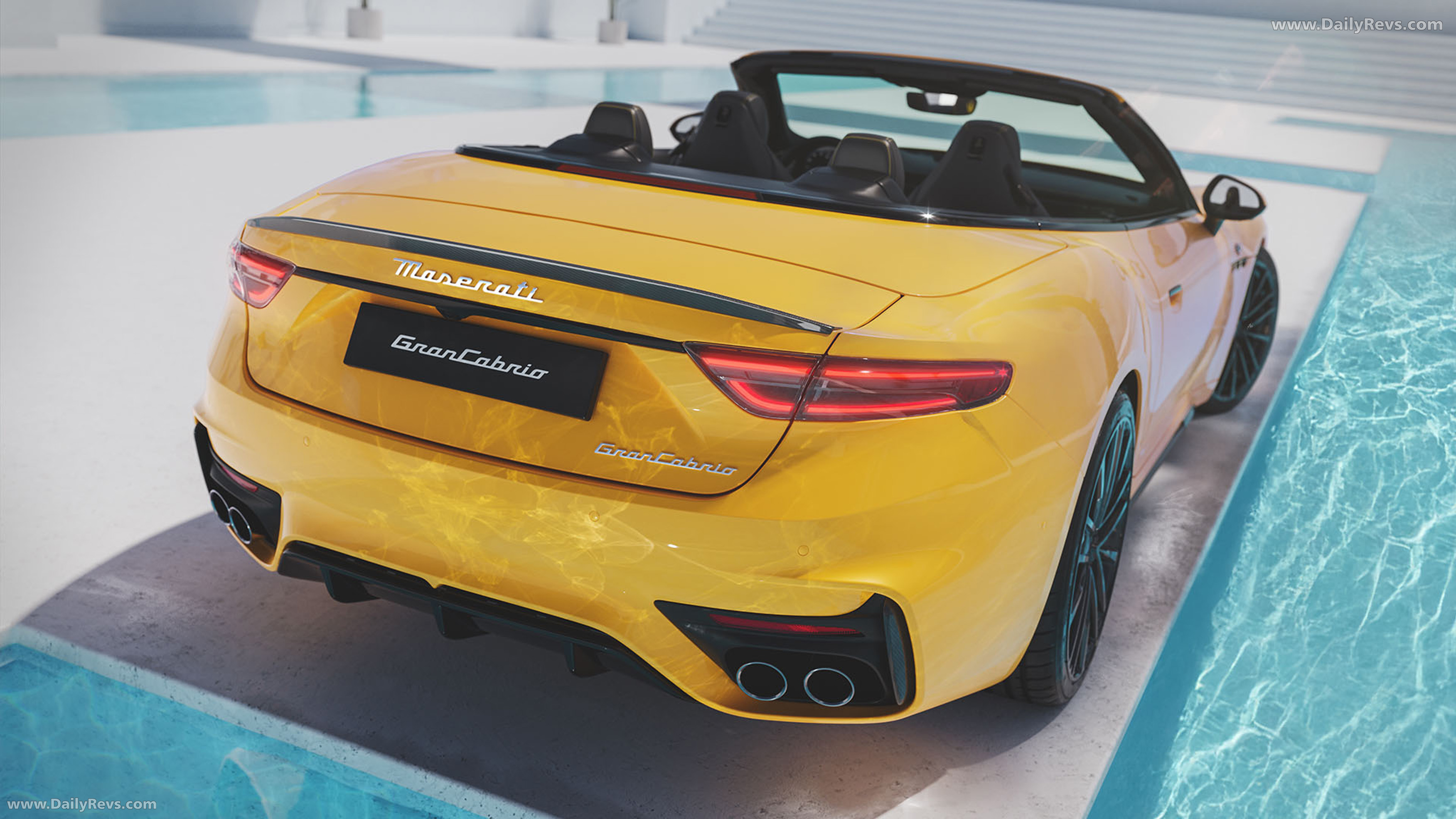 2025 Maserati GranCabrio Summer Collection Rear View