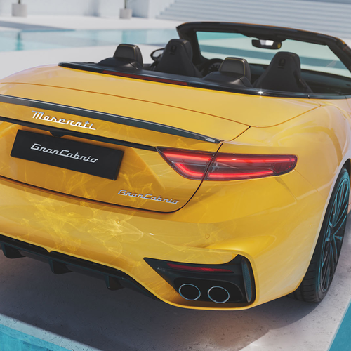 2025 Maserati GranCabrio Summer Collection Rear View