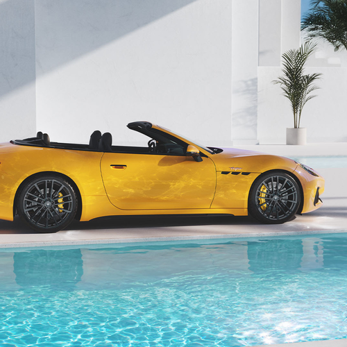 2025 Maserati GranCabrio Summer Collection Side View