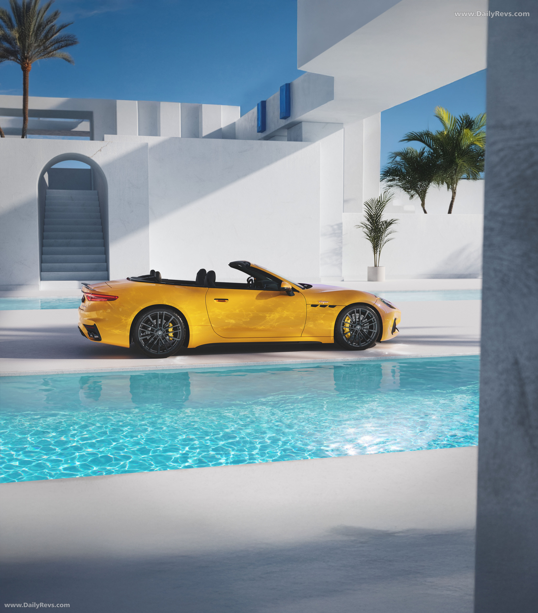 2025 Maserati GranCabrio Summer Collection Side View