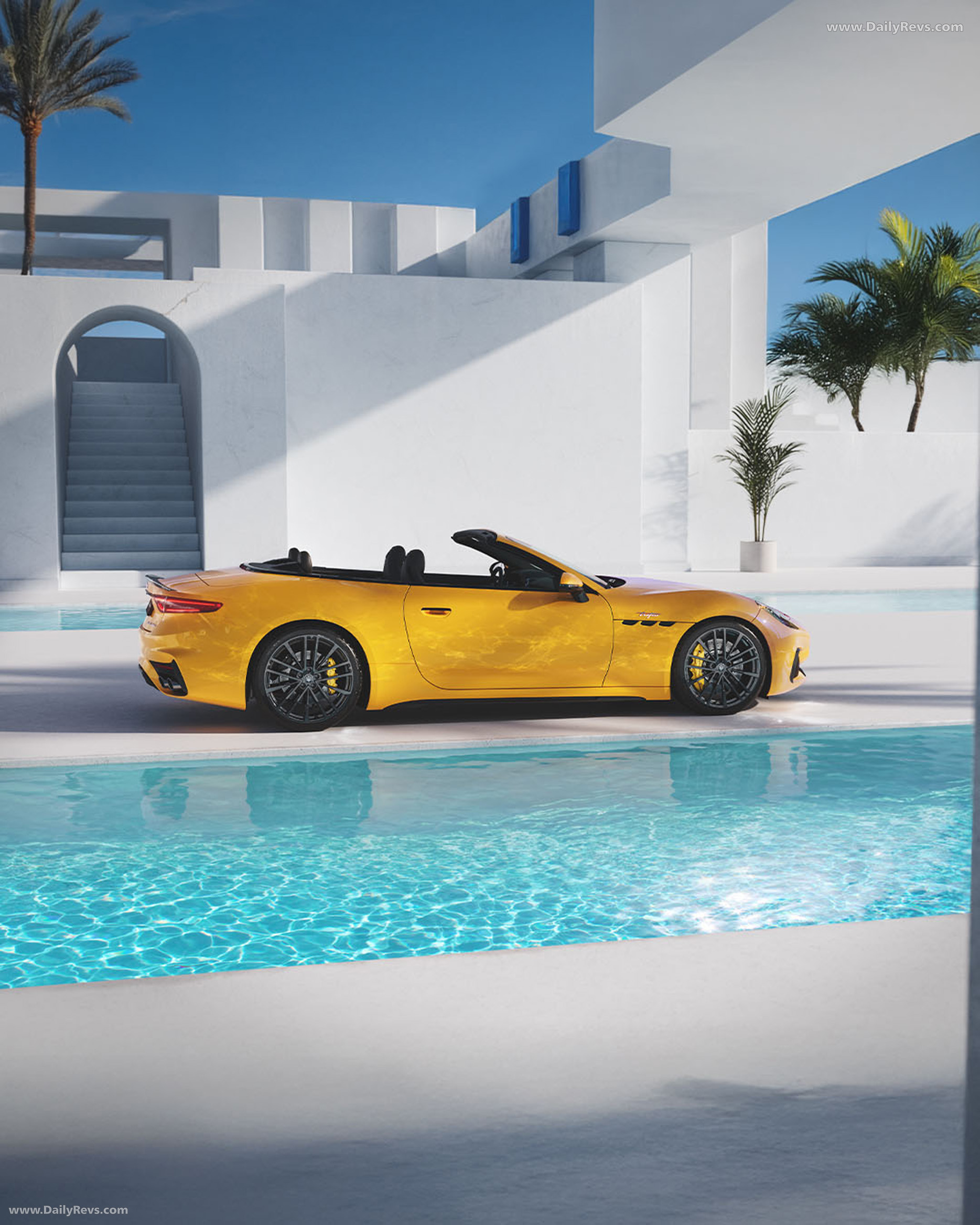 2025 Maserati GranCabrio Summer Collection Side View