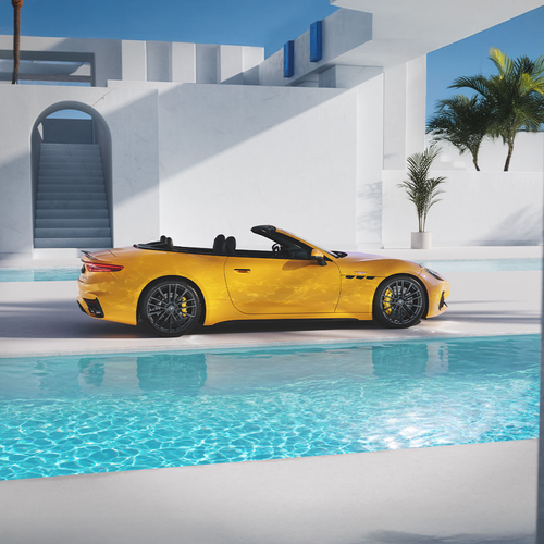 2025 Maserati GranCabrio Summer Collection Side View