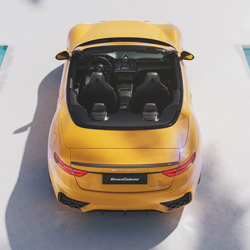 2025 Maserati GranCabrio Summer Collection Top View