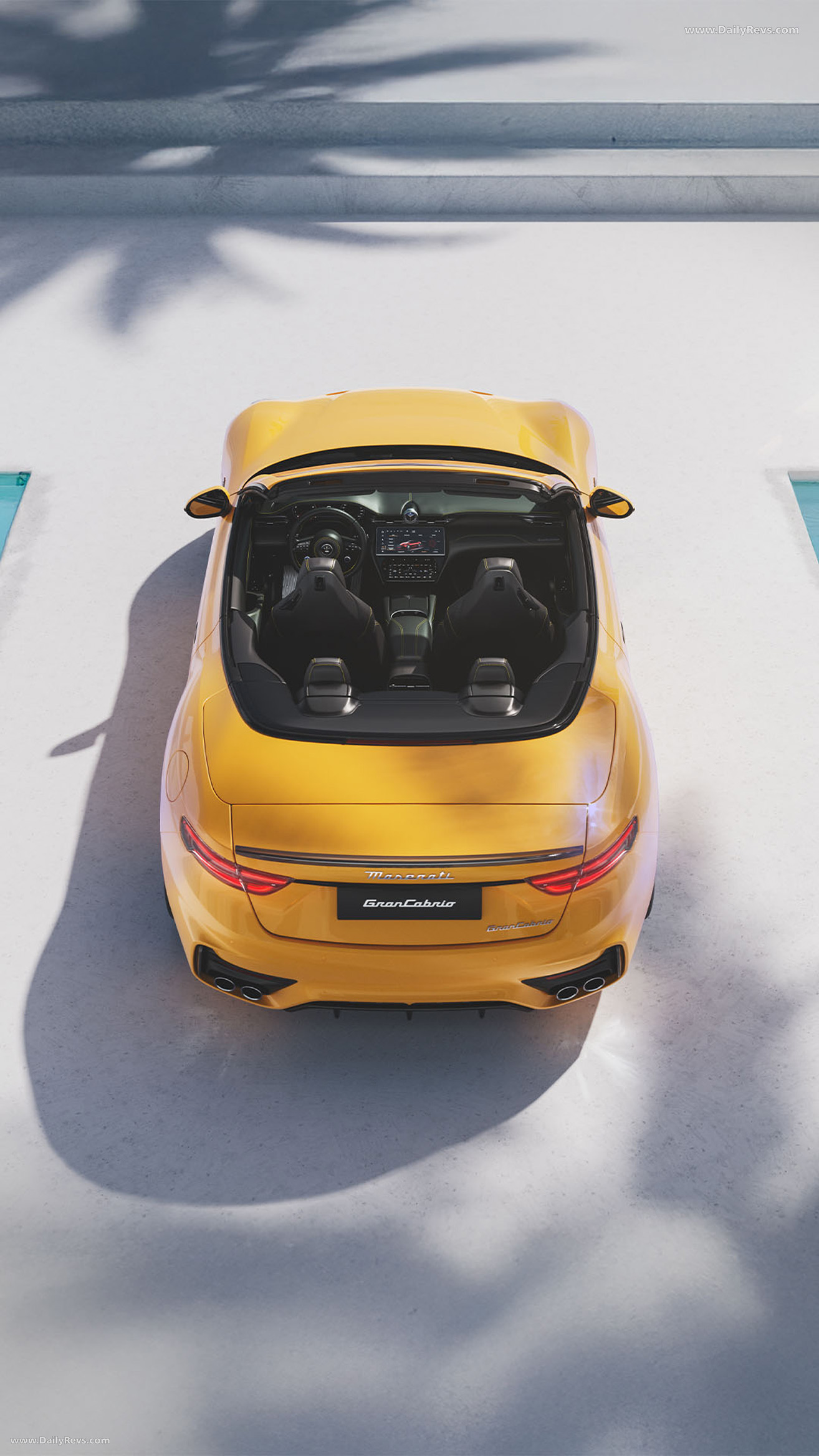 2025 Maserati GranCabrio Summer Collection Top View