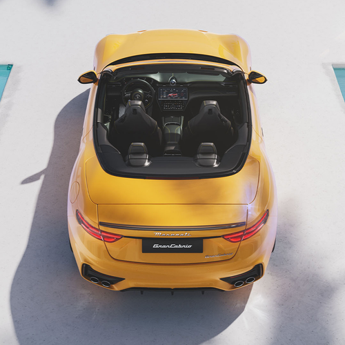 2025 Maserati GranCabrio Summer Collection Top View