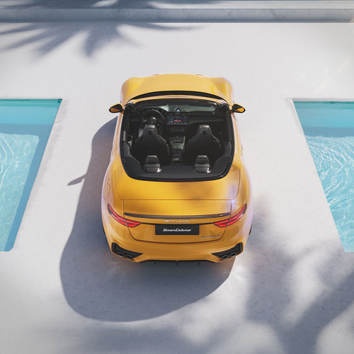 2025 Maserati GranCabrio Summer Collection Top View