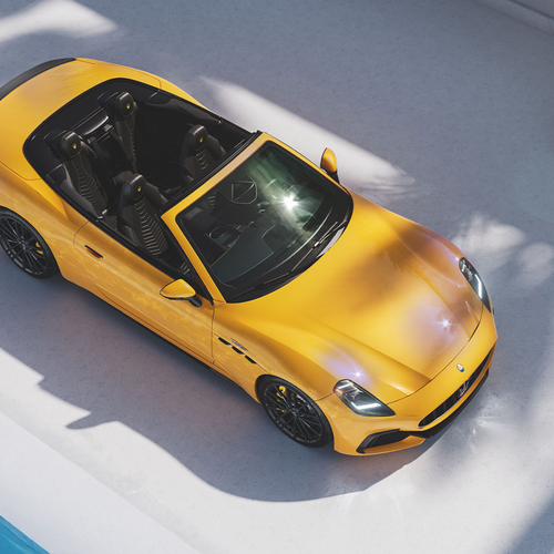 2025 Maserati GranCabrio Summer Collection Top View