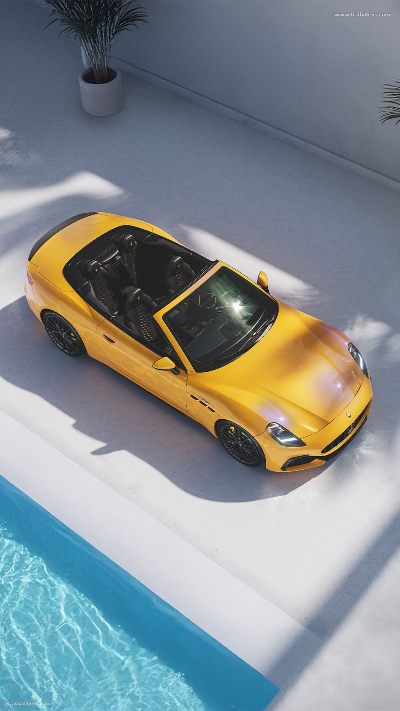 2025 Maserati GranCabrio Summer Collection Top View