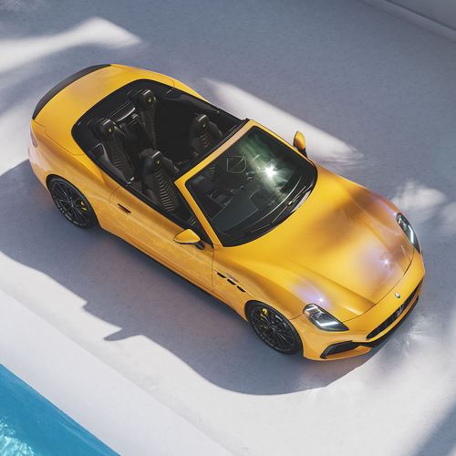 2025 Maserati GranCabrio Summer Collection Top View