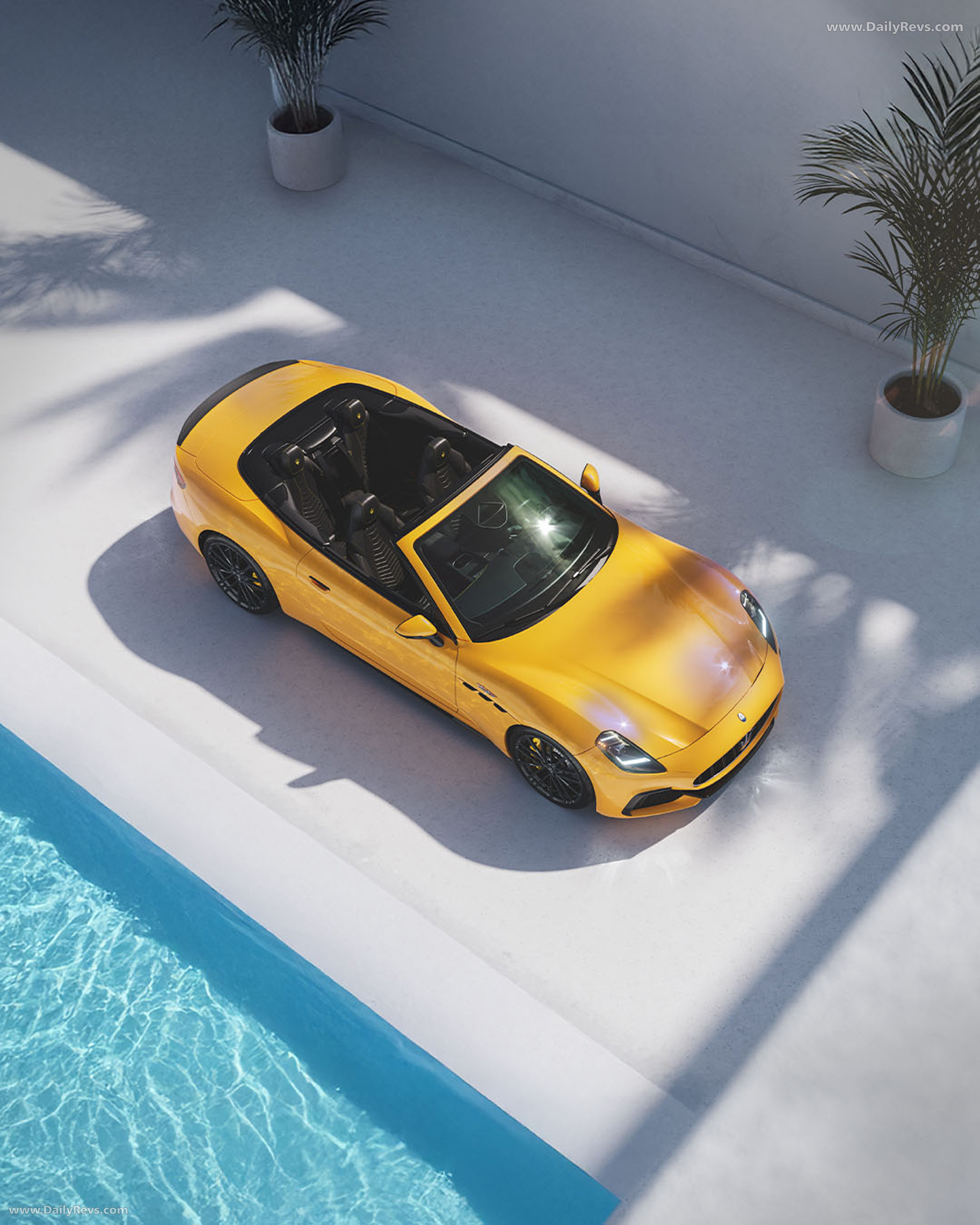 2025 Maserati GranCabrio Summer Collection Top View