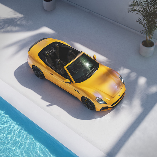 2025 Maserati GranCabrio Summer Collection Top View