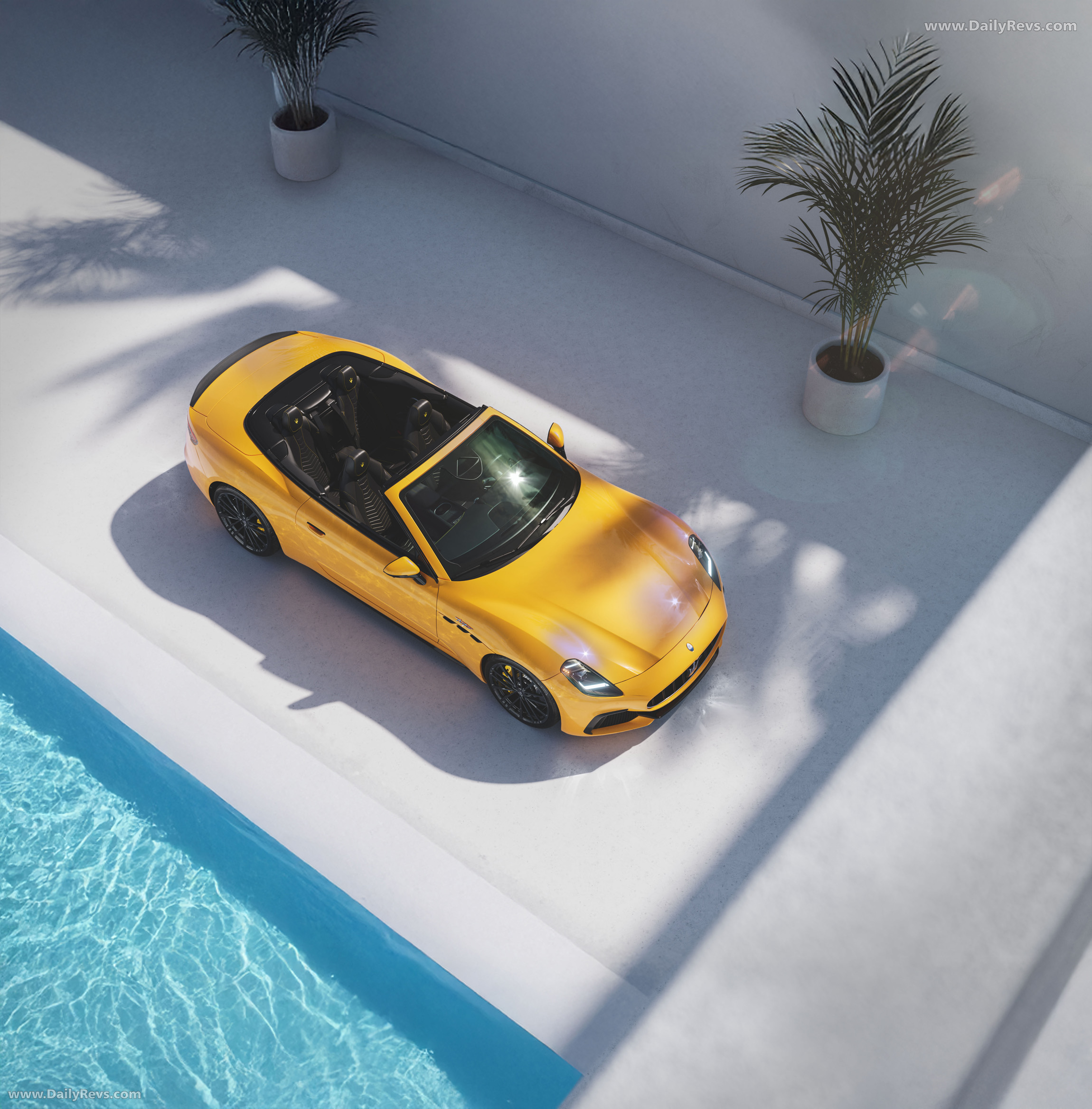 2025 Maserati GranCabrio Summer Collection Top View
