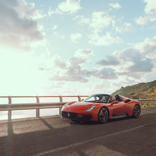 2026 Maserati MCPURA Cielo Devil Orange Front View