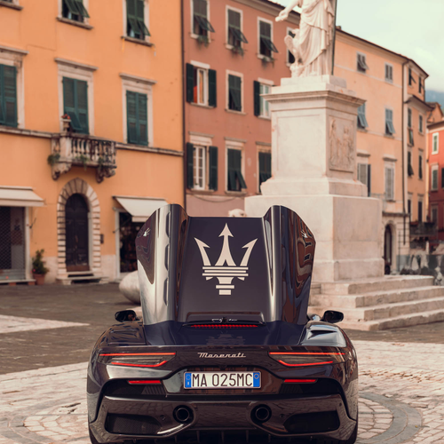 2026 Maserati MCPURA Cielo Night Interaction Rear View