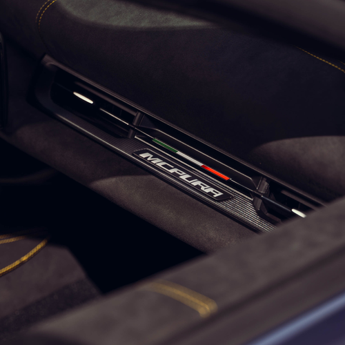 2026 Maserati MCPURA Cielo Night Interaction Interior
