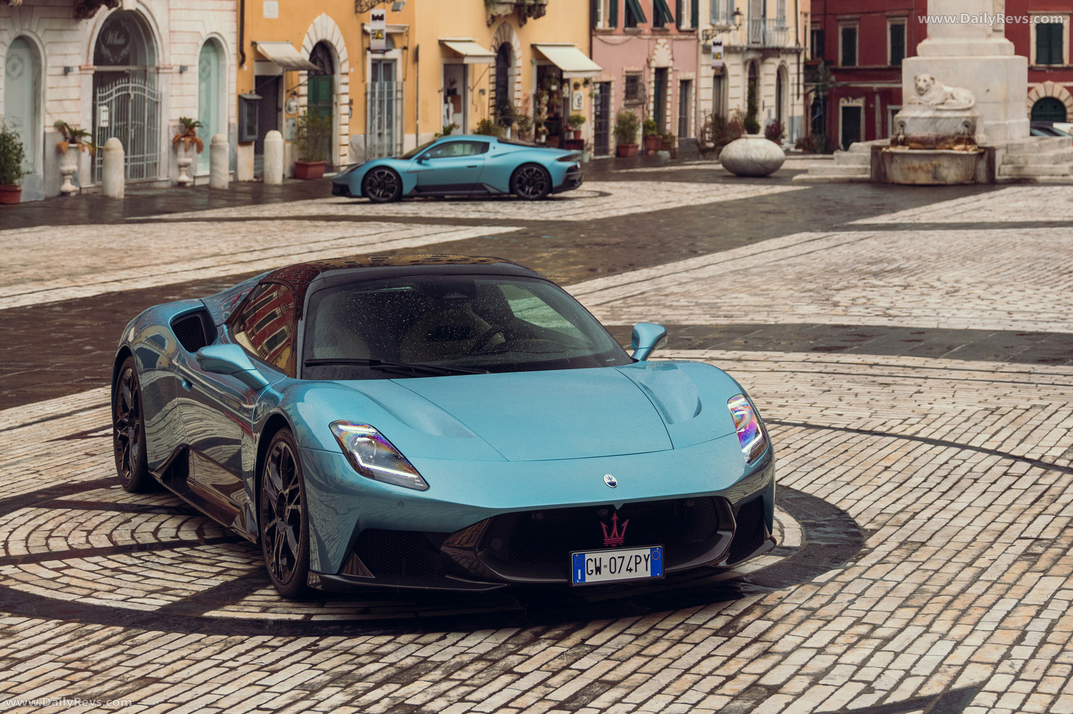 2026 Maserati MCPURA Cielo AI AQUA Rainbow Front View