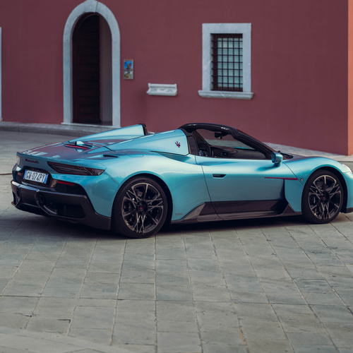 2026 Maserati MCPURA Cielo AI AQUA Rainbow Rear View