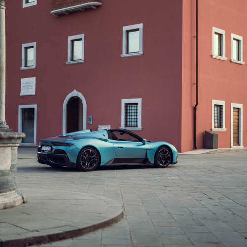 2026 Maserati MCPURA Cielo AI AQUA Rainbow Rear View