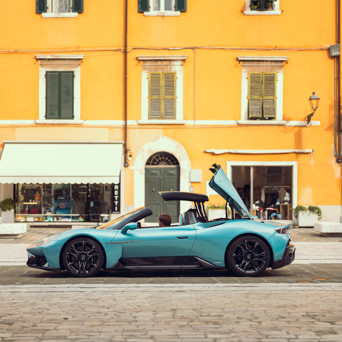 2026 Maserati MCPURA Cielo AI AQUA Rainbow Side View