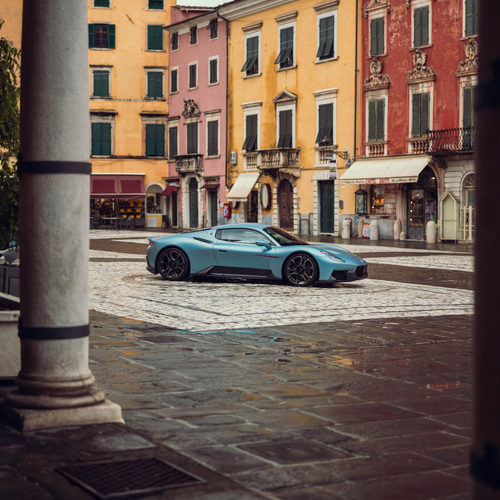 2026 Maserati MCPURA Cielo AI AQUA Rainbow Side View