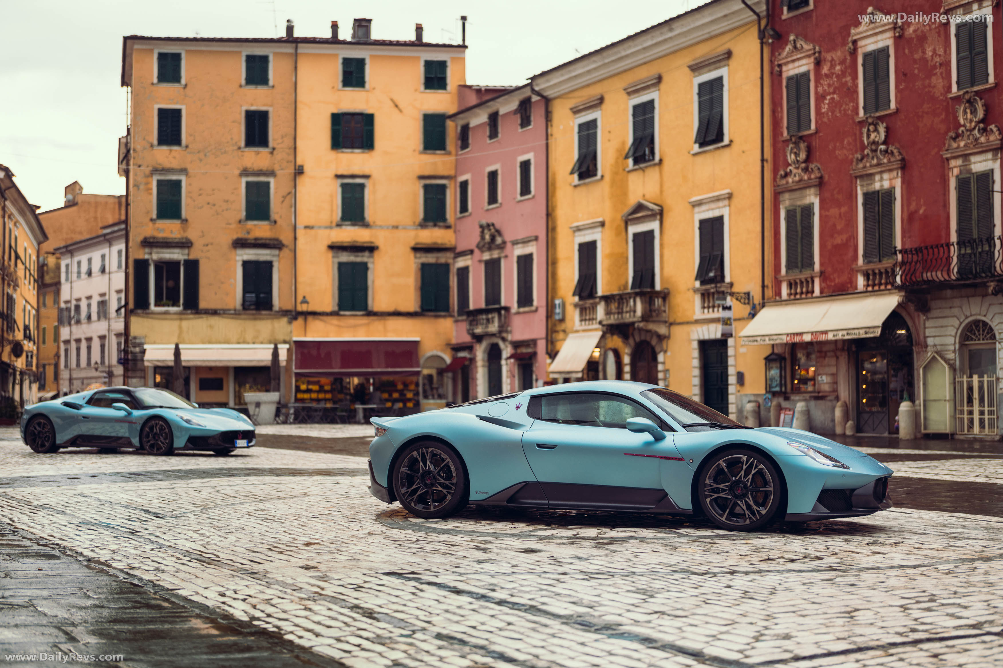 2026 Maserati MCPURA Cielo AI AQUA Rainbow Side View